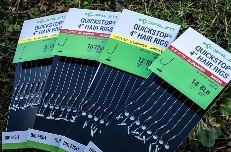 Korum Quickstop 4" Hair Rigs