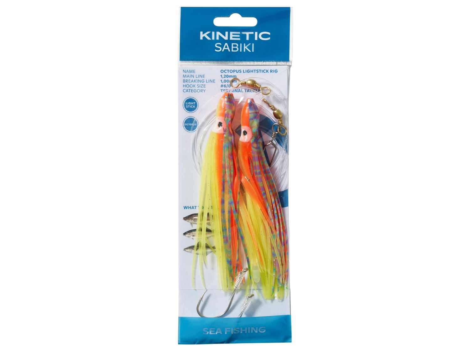 Kinetic Sabiki Octopus Lightstick Rig