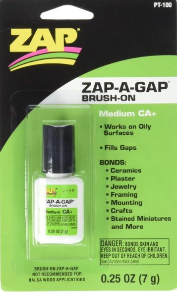 ZAP-A-GAP BRUSH-ON GLUE