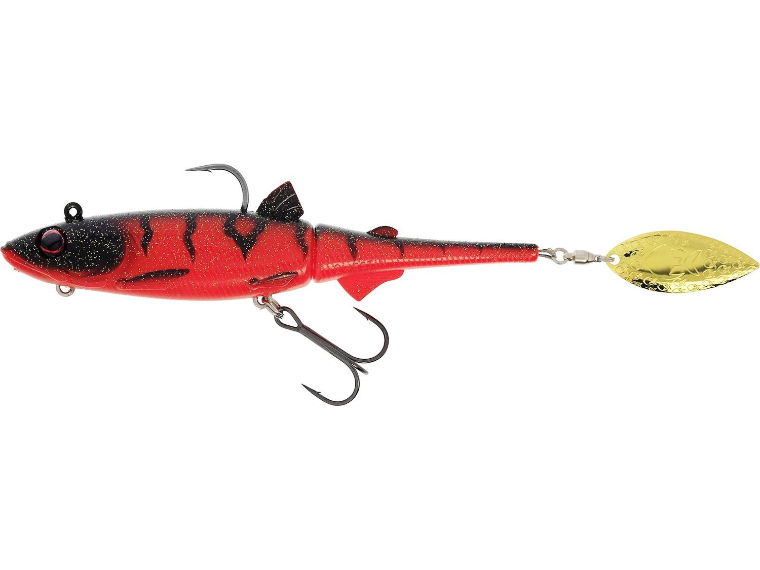 Westin Hypoteez Spintail Lure, Colour: Fire