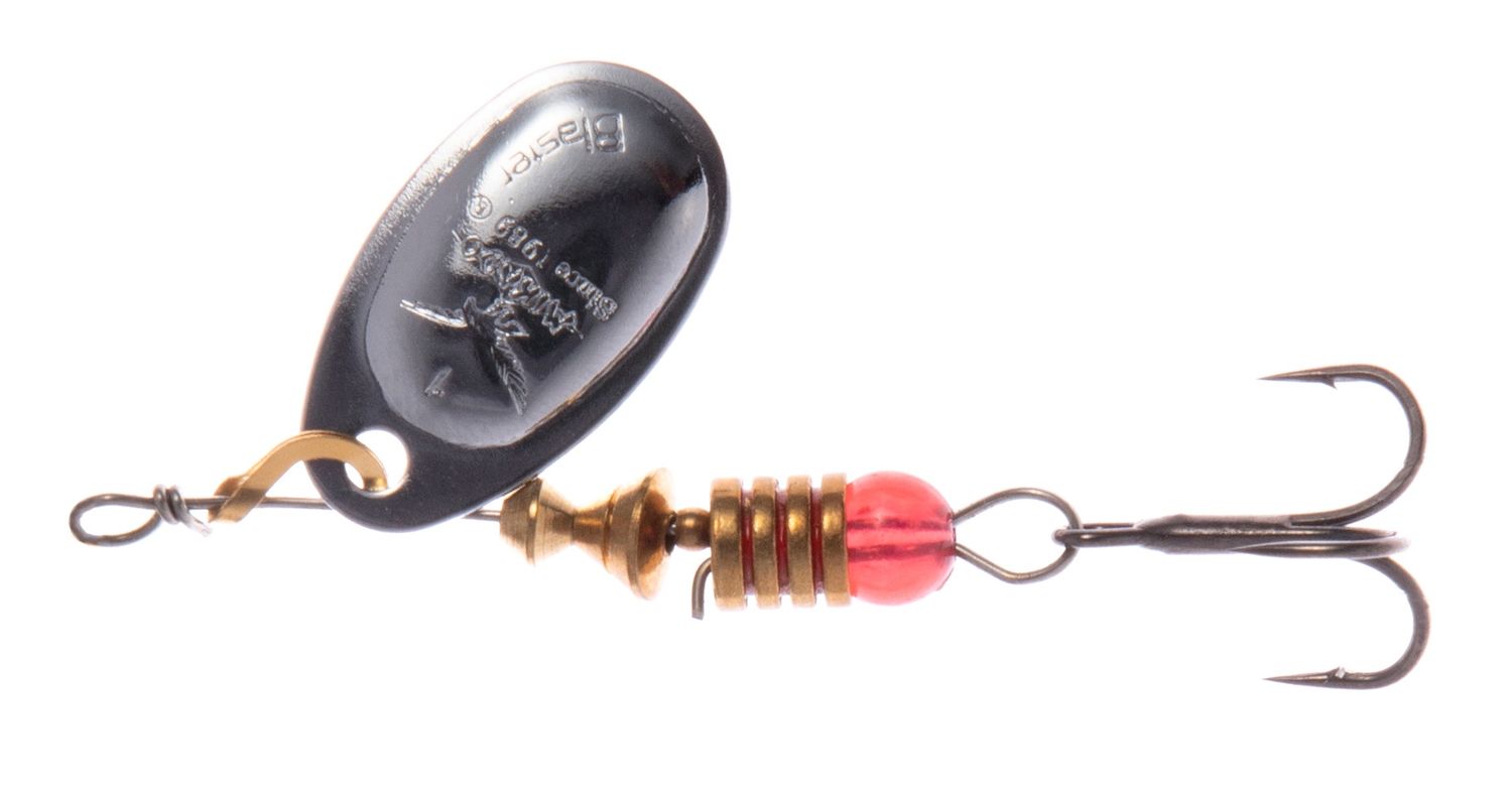 Mikado Blaster Bladed Trout Perch Spinner, Colour: Silver Blade, Size: 00