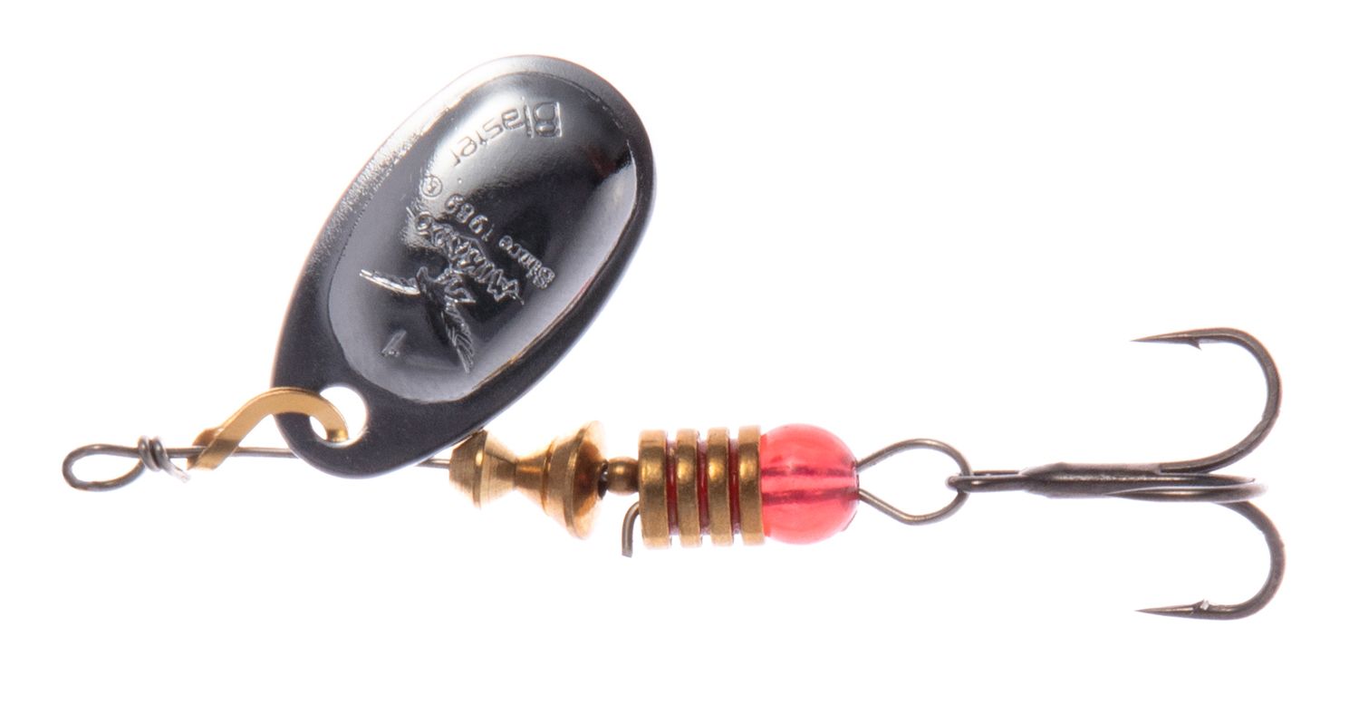Mikado Blaster Bladed Trout Perch Spinner, Colour: Silver Blade, Size: 00