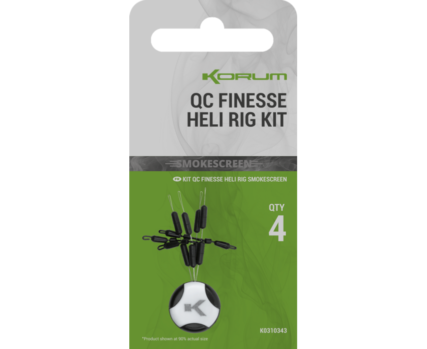 Korum Smokescreen QC Finesse Heli Rig Kit