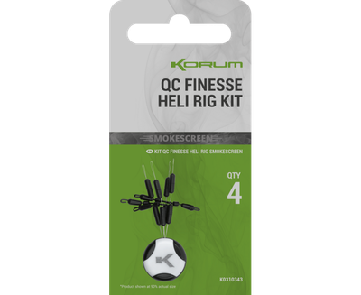 Korum Smokescreen QC Finesse Heli Rig Kit