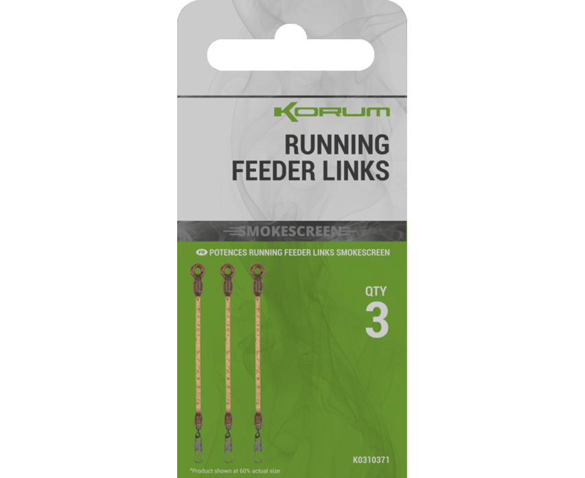 Korum Smokescreen Running Feeder Links