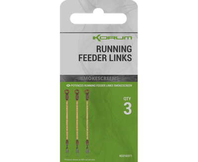 Korum Smokescreen Running Feeder Links