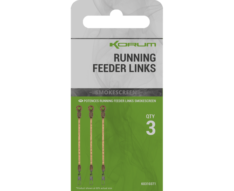 Korum Smokescreen Running Feeder Links