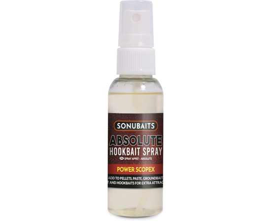 Sonubaits Absolute Bait Spray 50ml, Flavour: Power Scopex