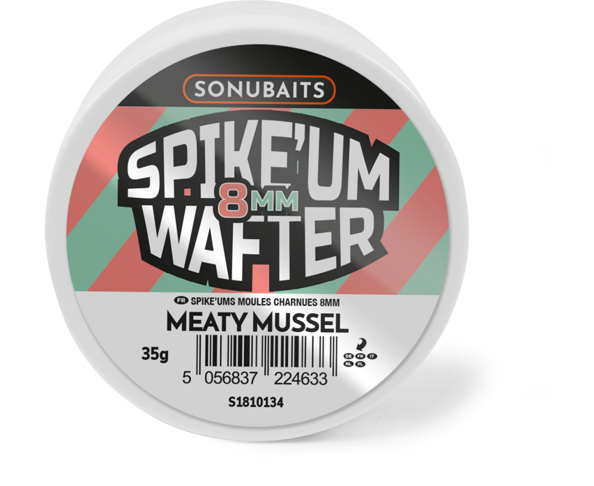 Sonubaits Spike'um Wafter 8mm, Flavour: Meaty Mussel