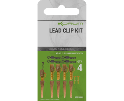 Korum Smokescreen Lead Clip Kit