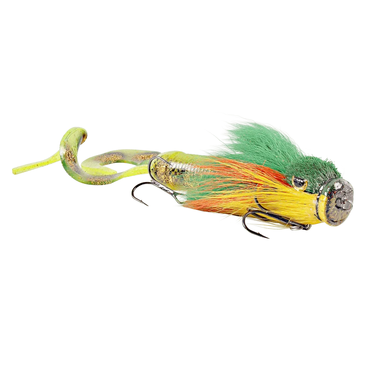 Strike Pro Miuras Mouse Mini Jerk Bait Lure, Colour: Firetiger