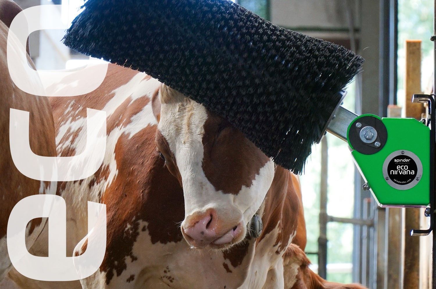 ECO Nirvana: mortorless cow brush