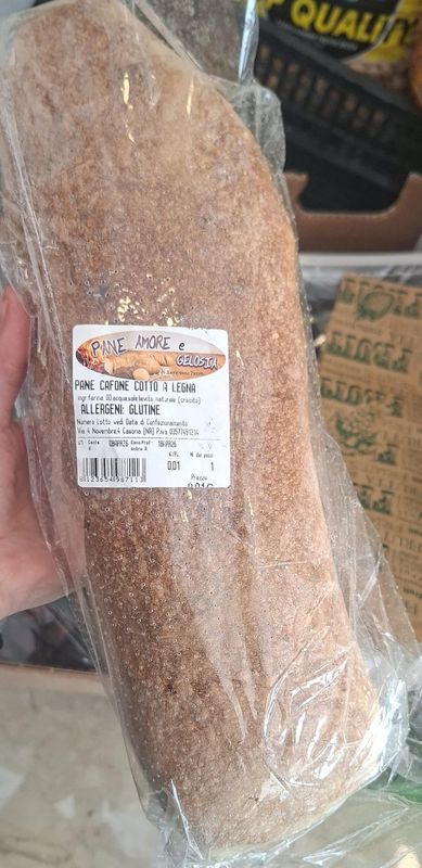 Pane cafone cotto in forno a legna - a pezzo