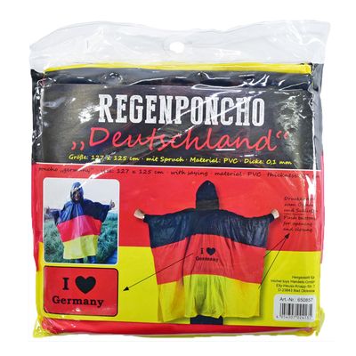 Fußball - Deutschland - Regenponcho