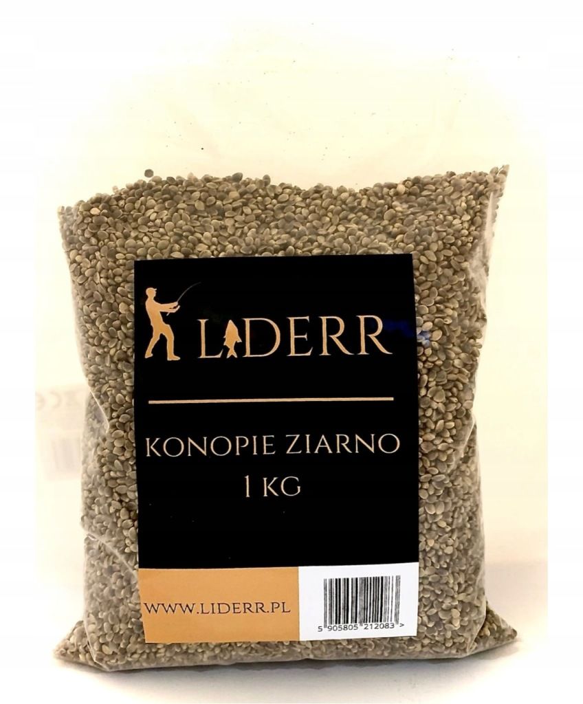 KONOPIE ZIARNO 1 KG LIDERR ZANĘTA PRZYNĘTA