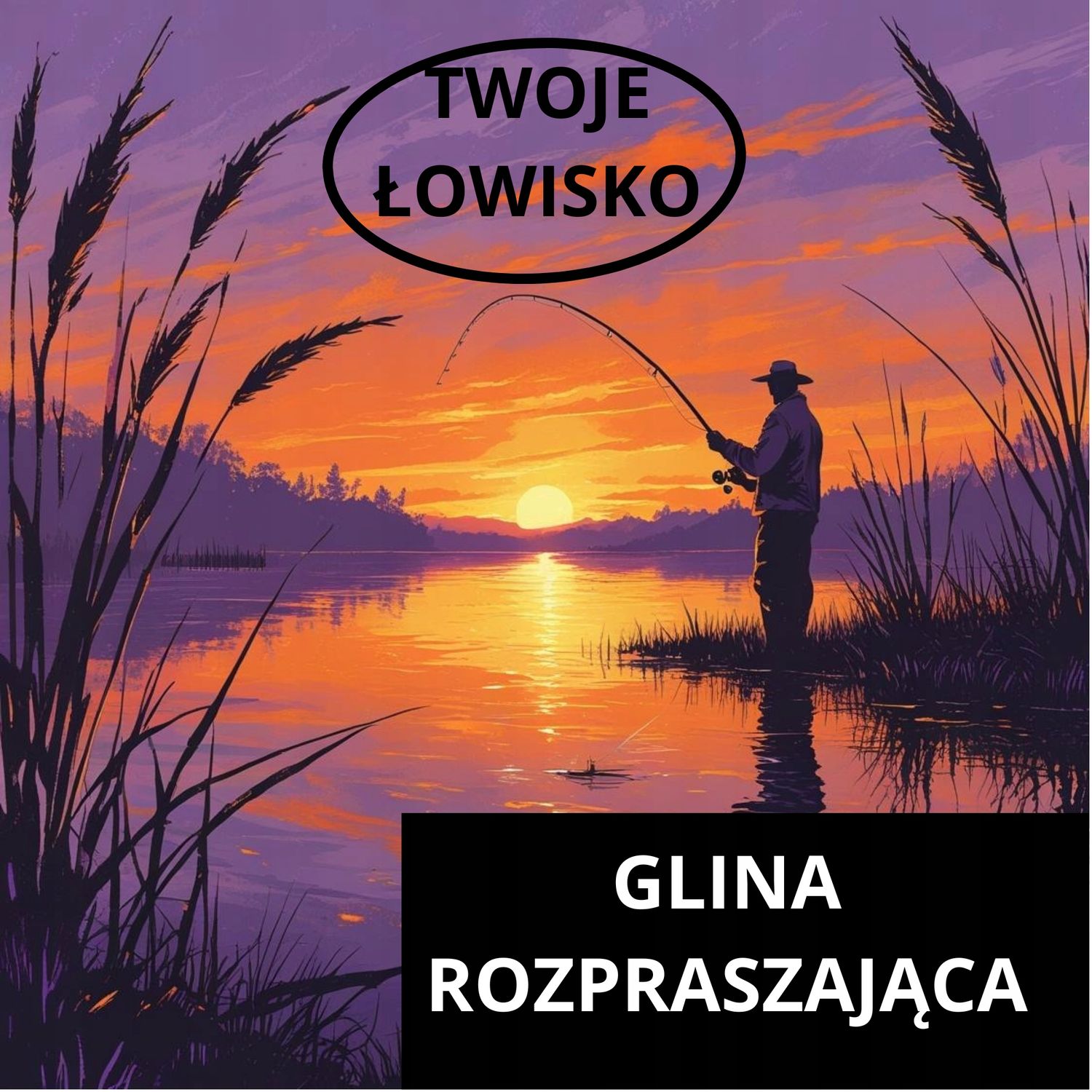 GLINA WĘDKARSKA ROZPRASZAJĄCA 24 KG TWOJE ŁOWISKO