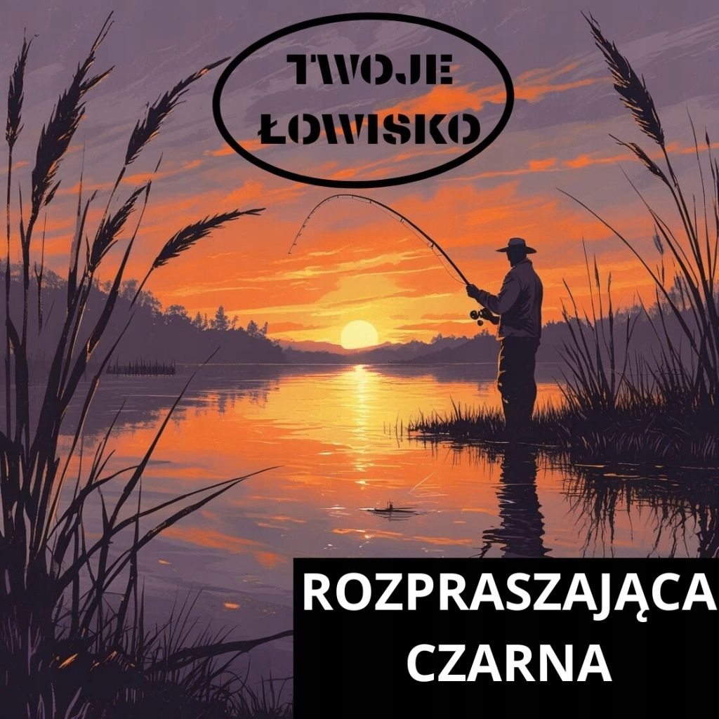 GLINA WĘDKARSKA ROZPRASZAJĄCA CZARNA 18KG TWOJE ŁOWISKO