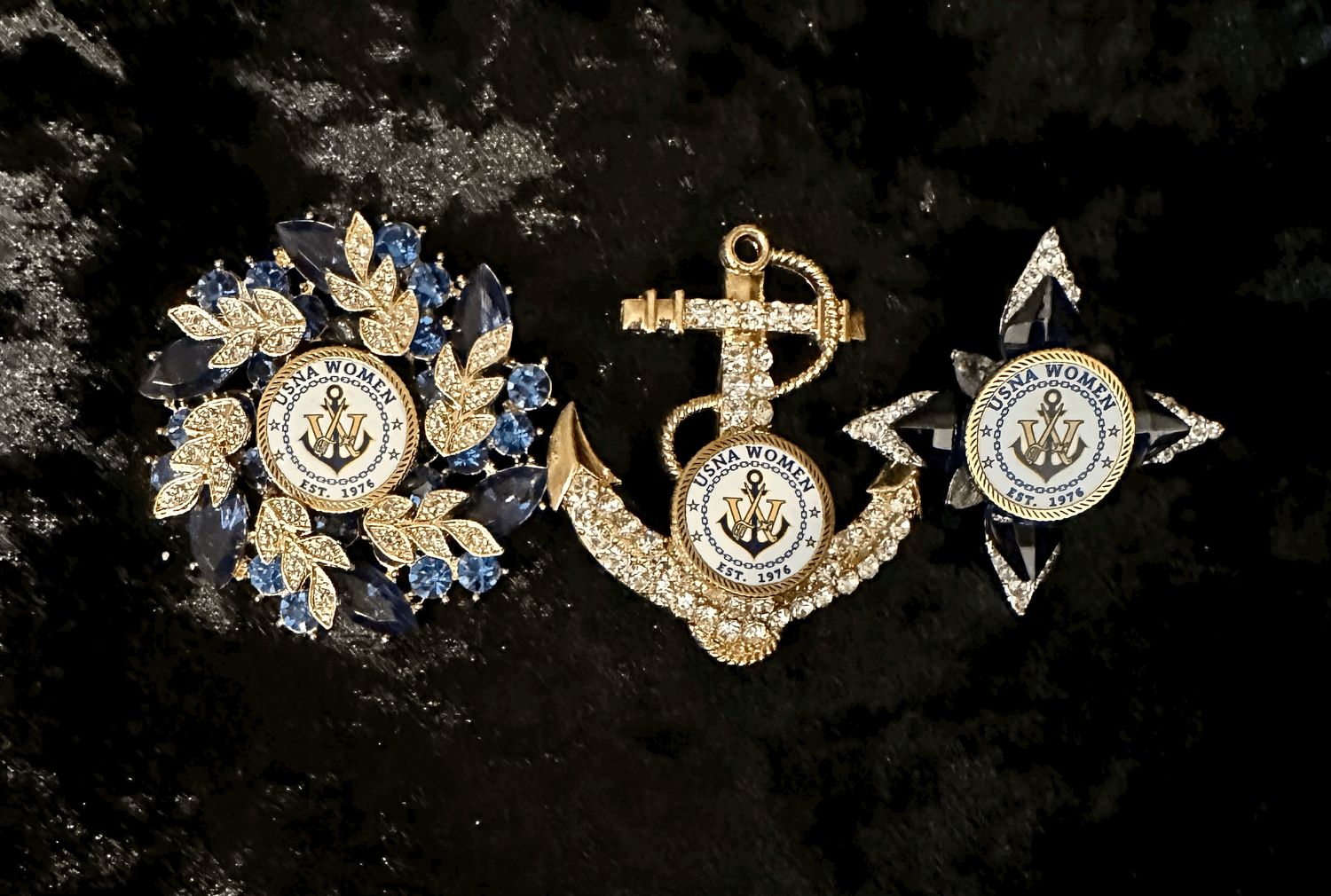 USNA Women's 50th Anniversary Brooch