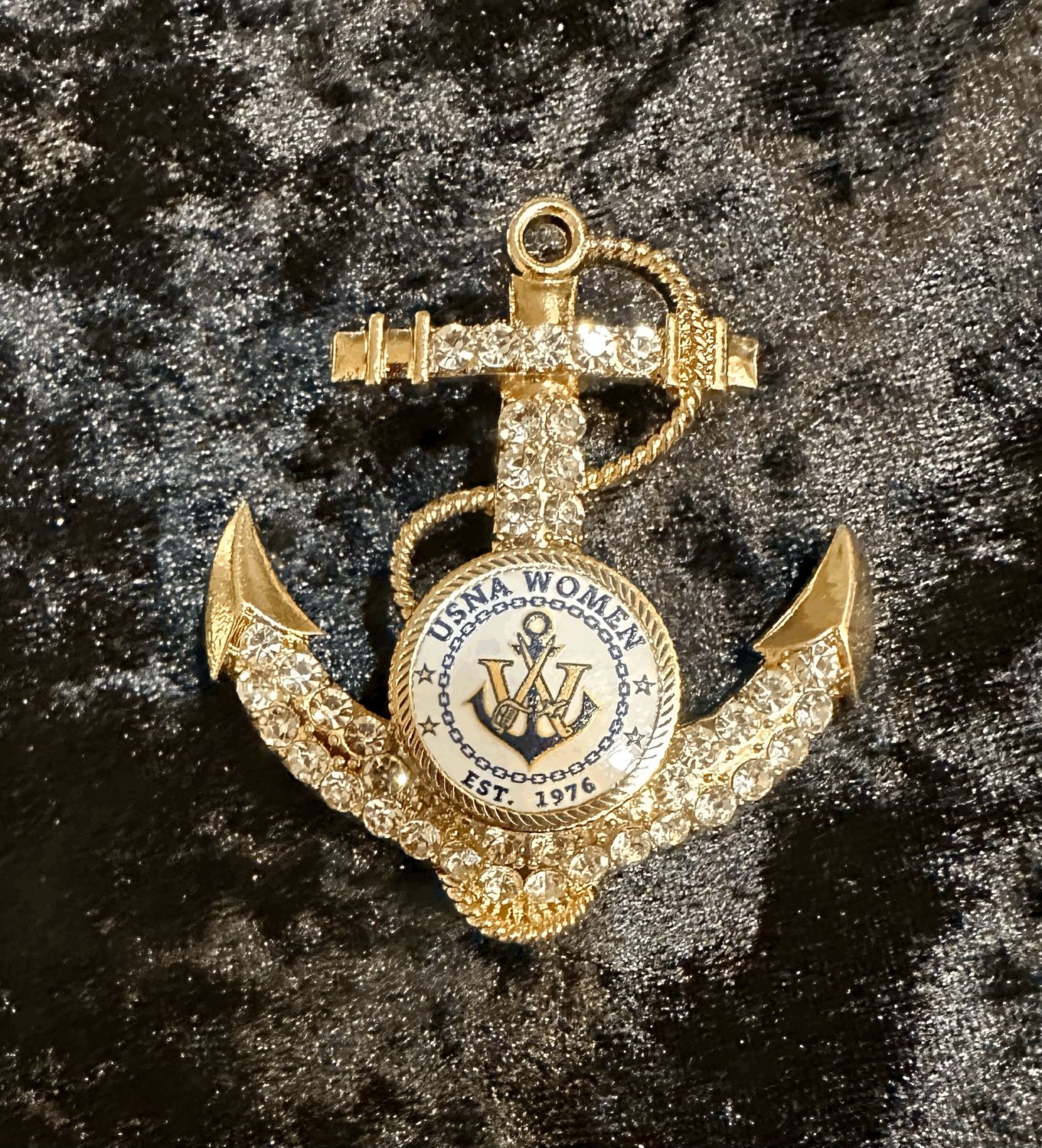 USNA Women's 50th Anniversary Brooch