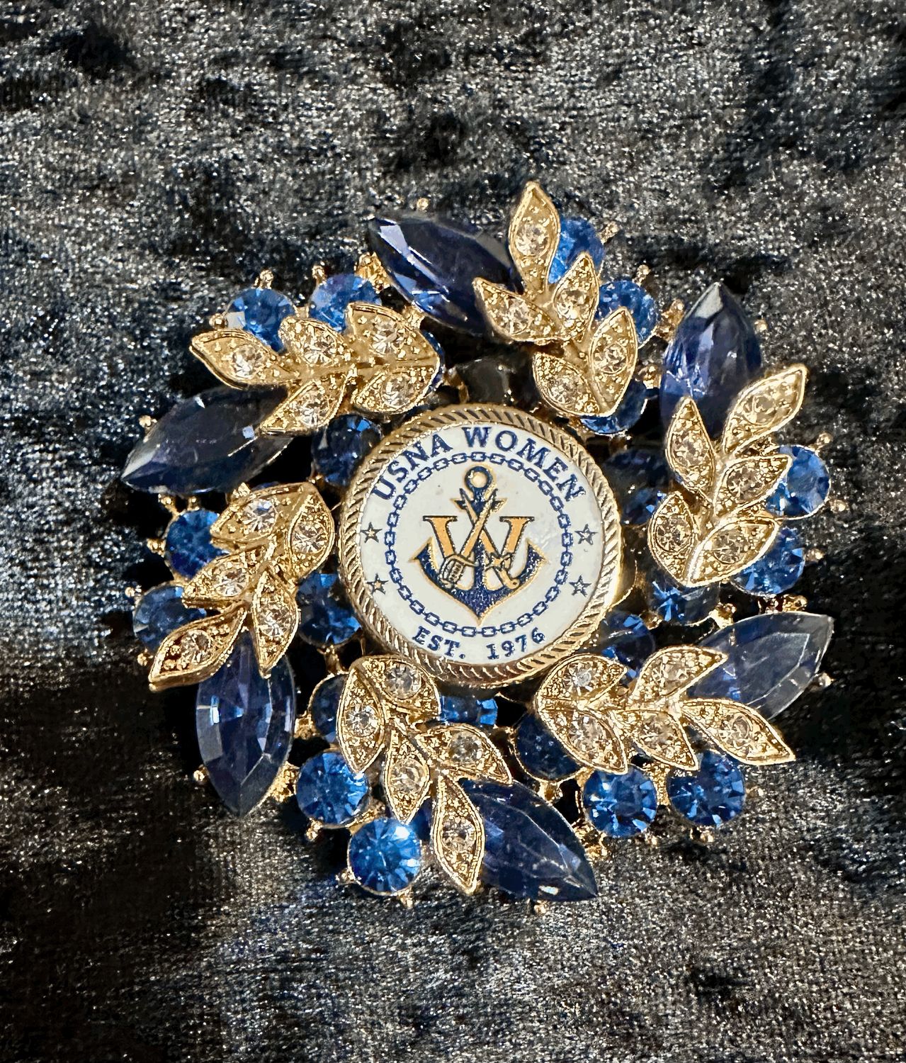 USNA Women's 50th Anniversary Brooch