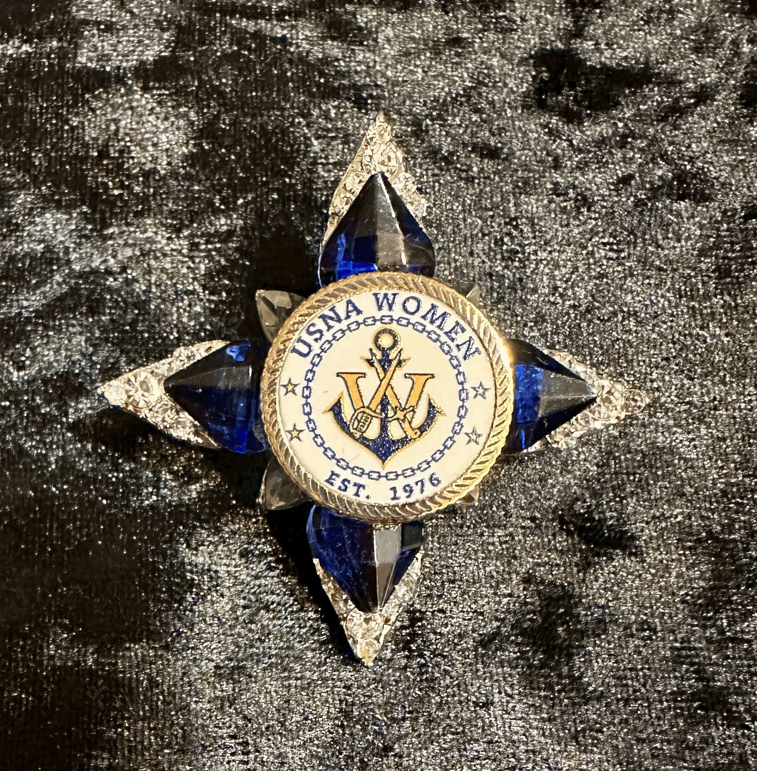 USNA Women's 50th Anniversary Brooch