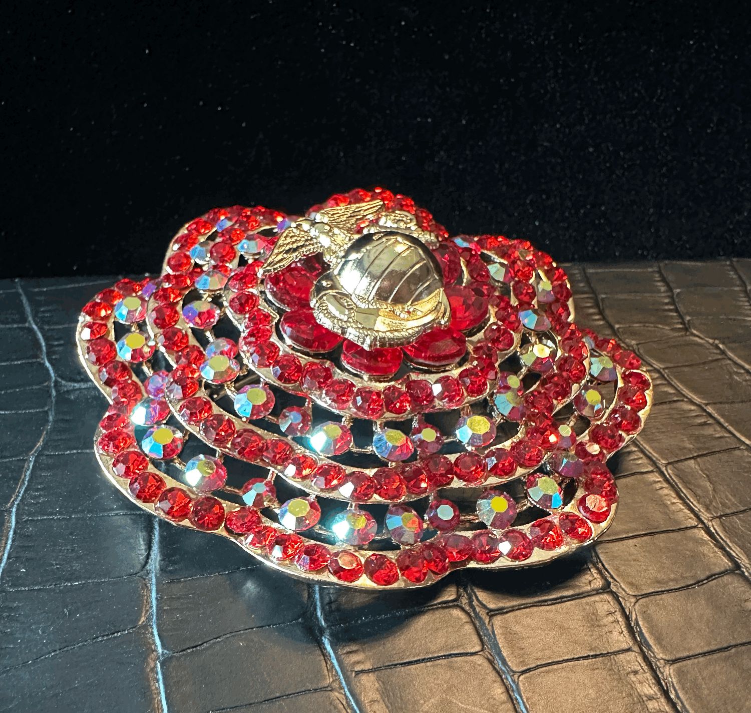 US Marines Statement Brooch