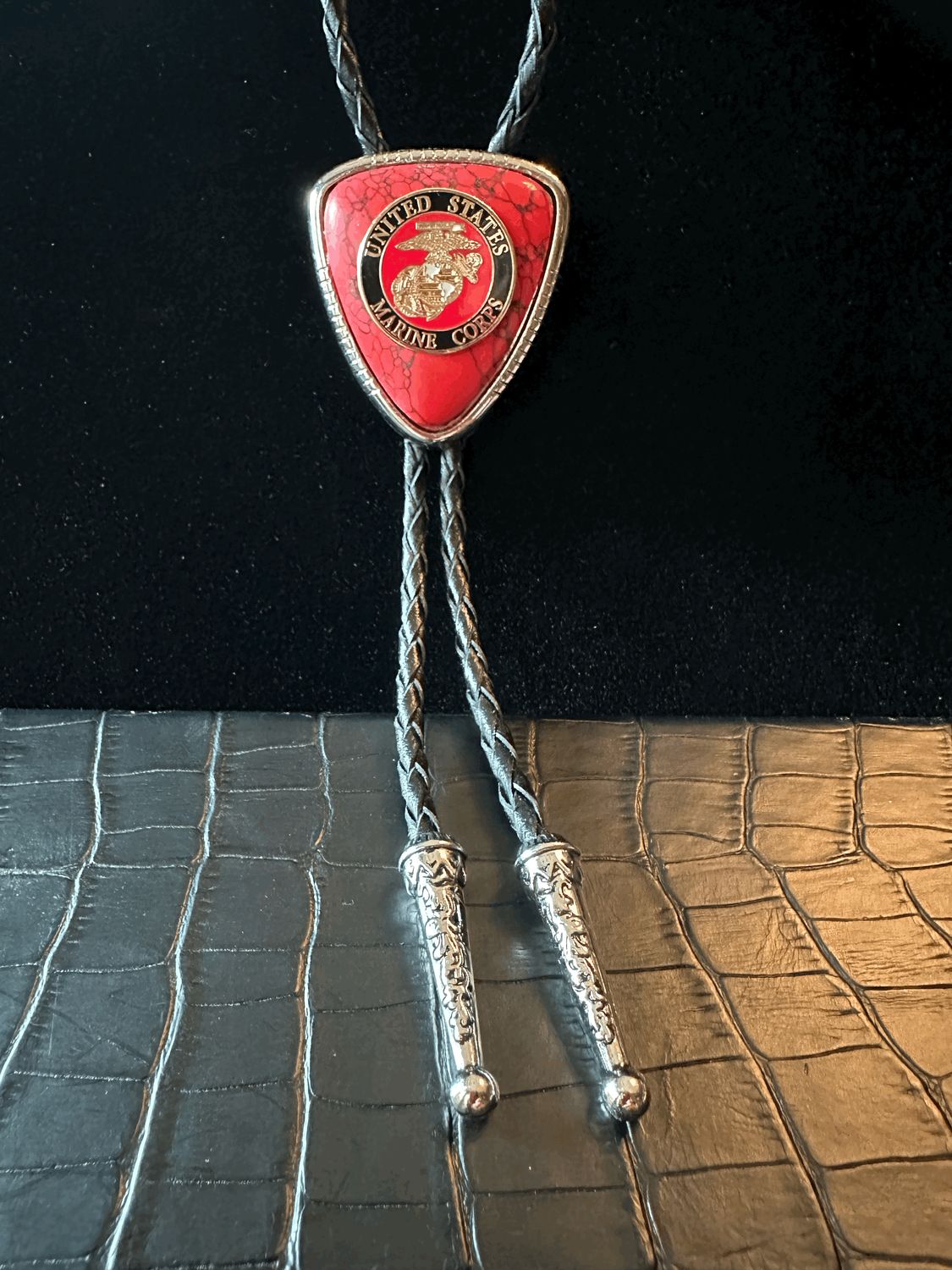 US Marines Bolo Tie