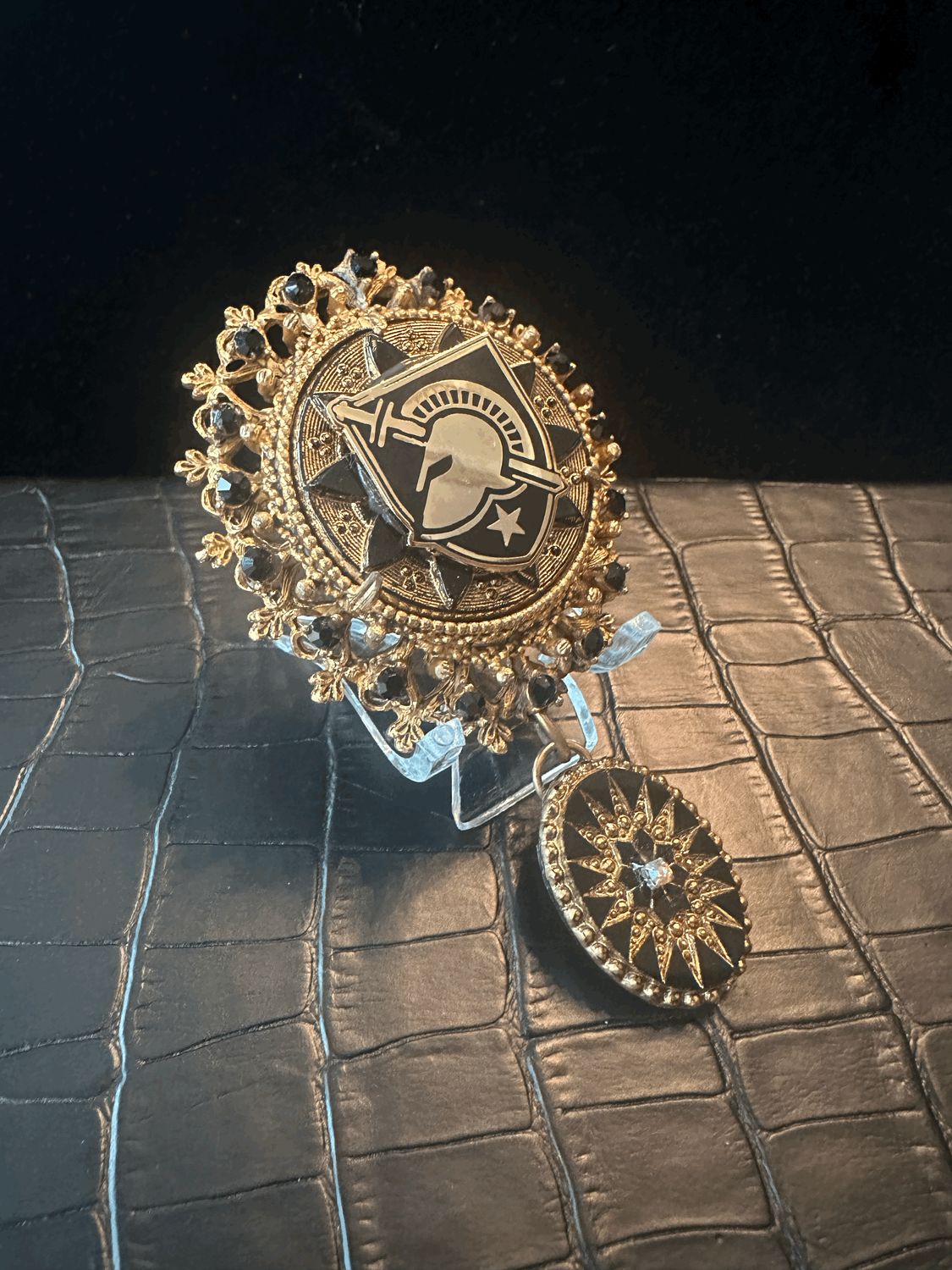 USMA West Point Bling Pin Brooch