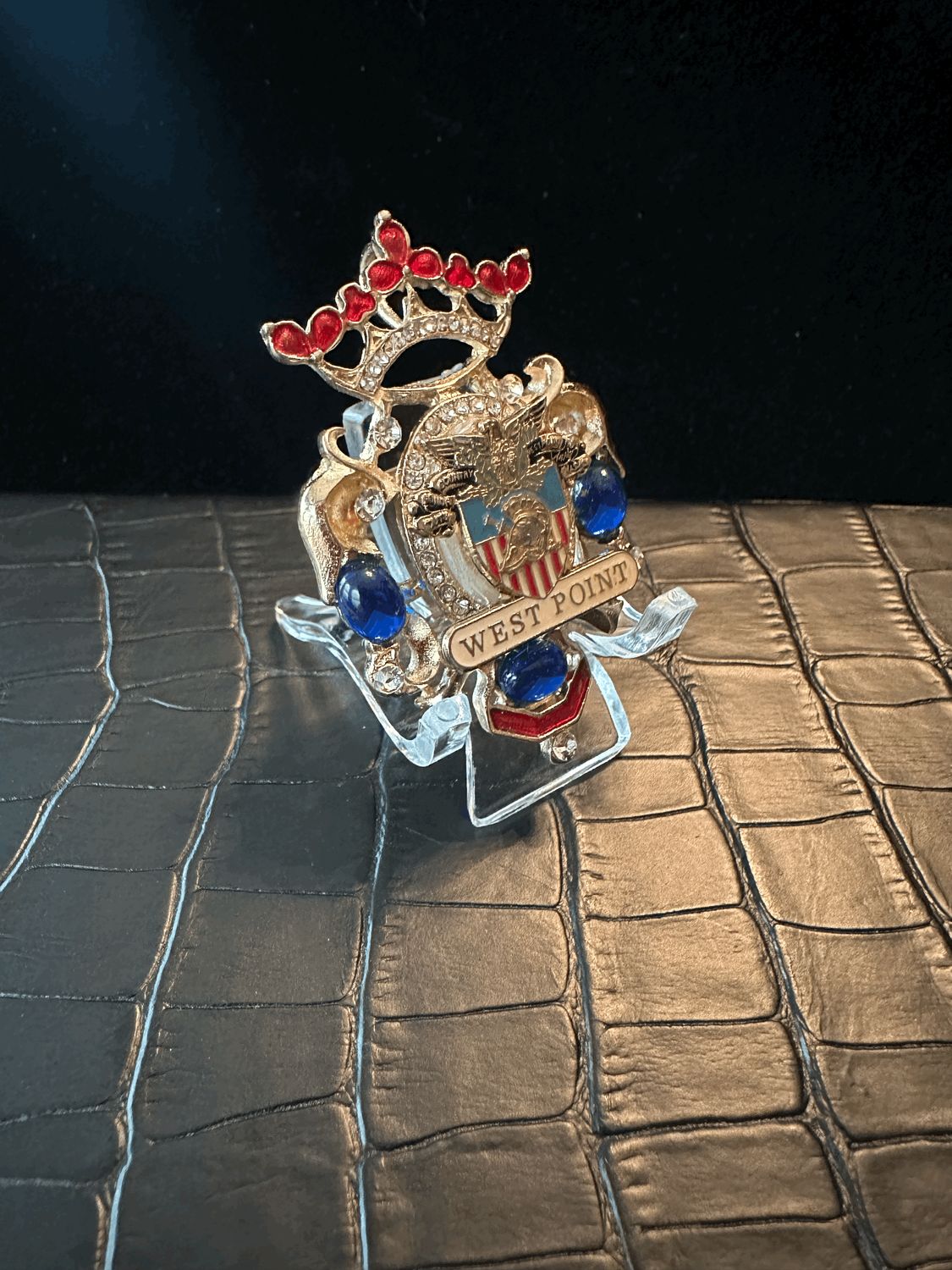 USMA West Point Bling Pin Brooch
