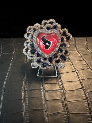 Houston Texans Bling Pin Brooch