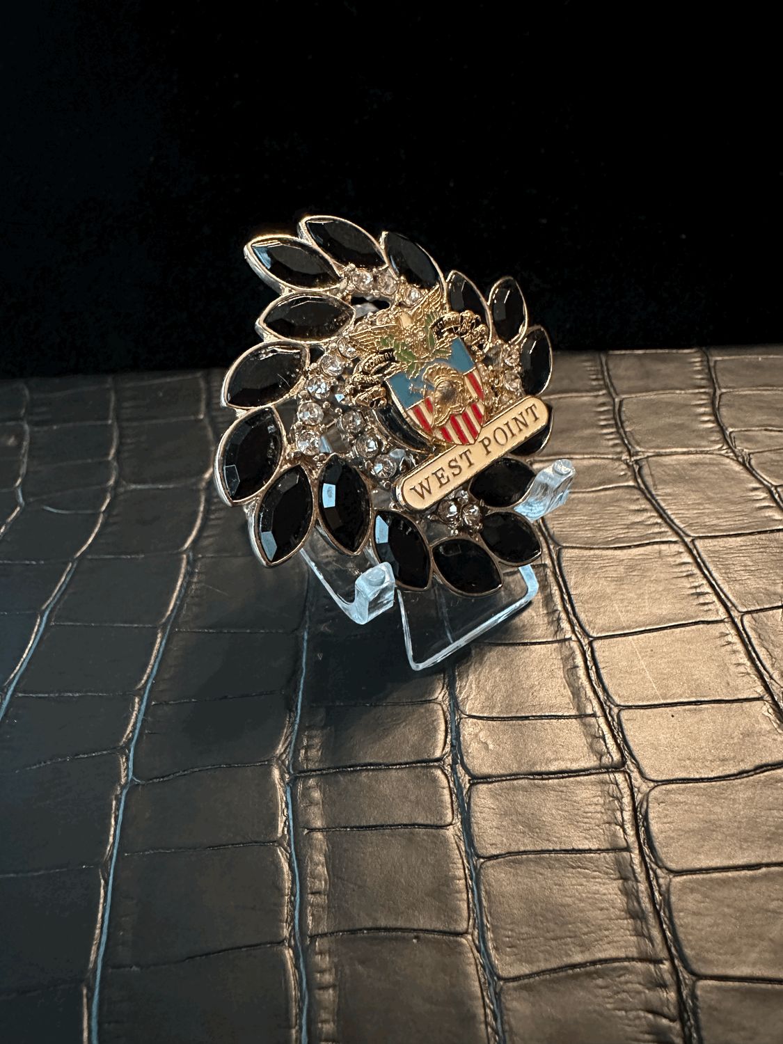 USMA West Point Bling Pin Brooch