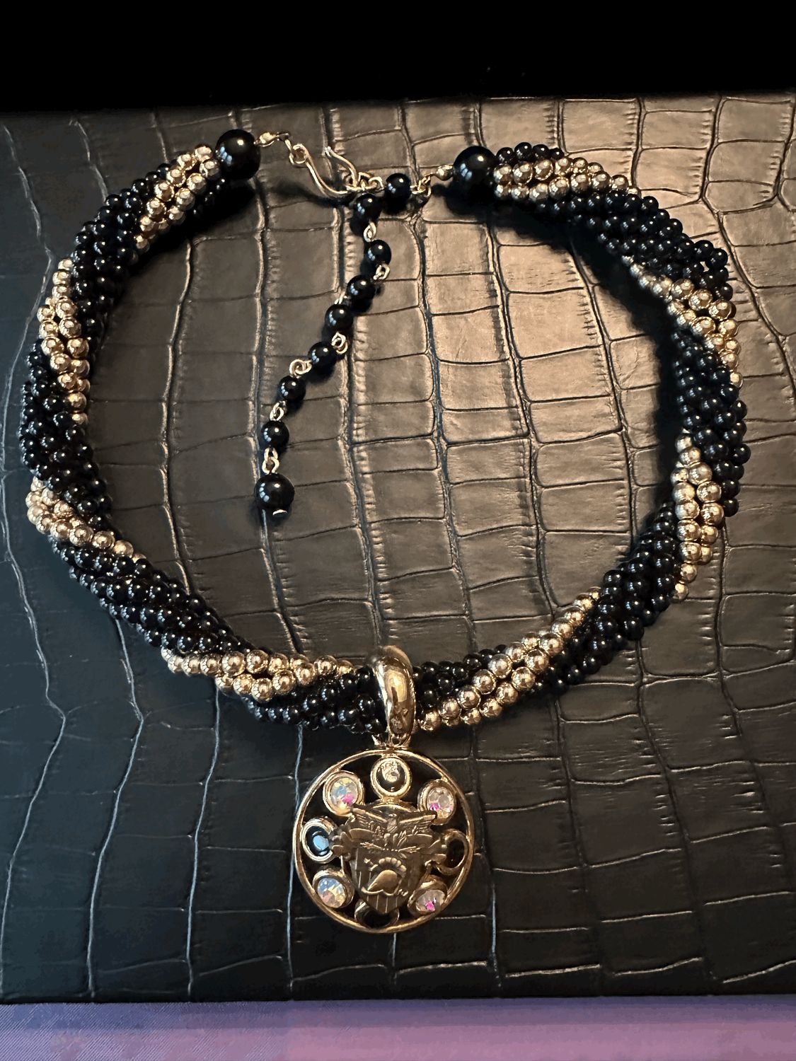 USMA West Point Bling Necklace