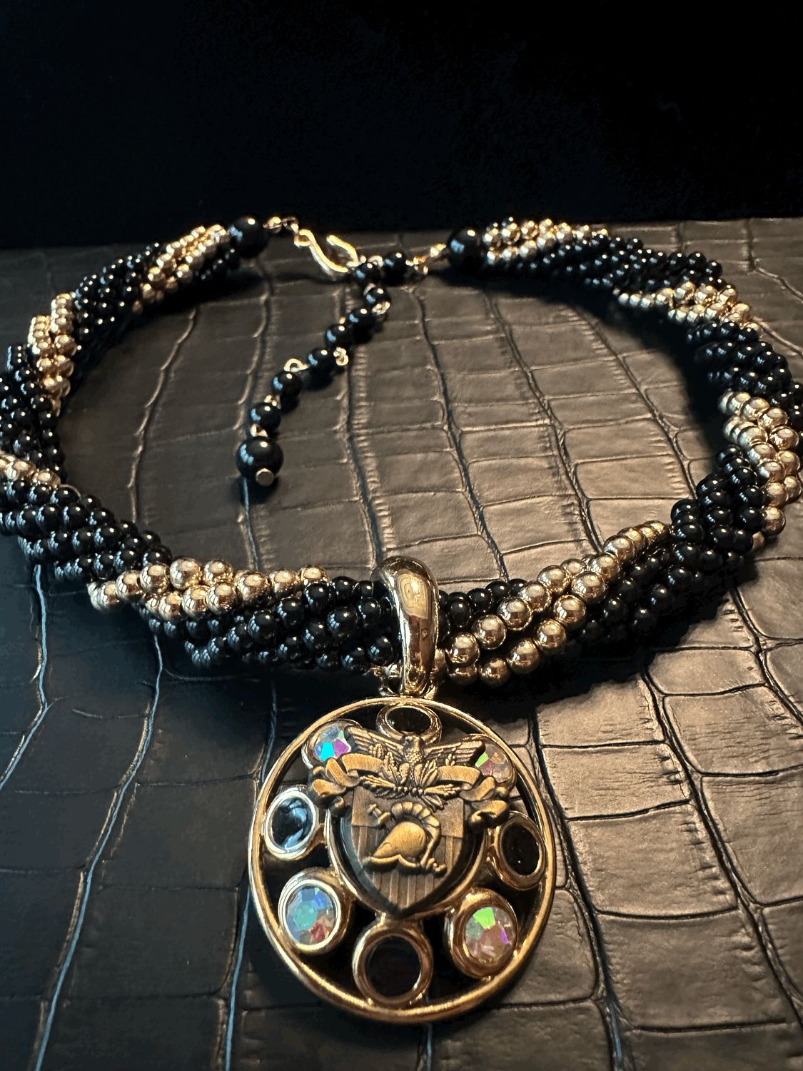 USMA West Point Bling Necklace