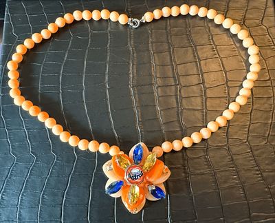 Houston Astros Bling Necklace