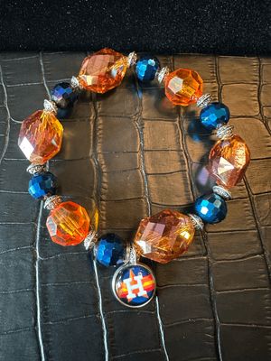 Houston Astros Bling Bracelet