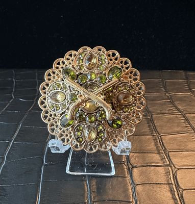 US Army Military Police Bling Pin Brooch