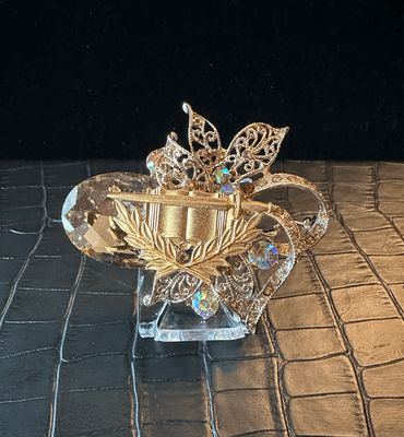 US Army Staff Specialist Corps Bling Pin Brooch