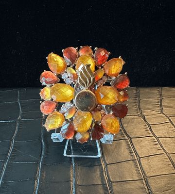 Army Ordinance Bling Pin Brooch
