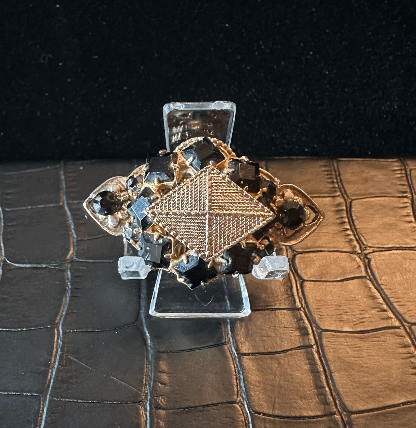 US Army Finance Corps Bling Pin Brooch