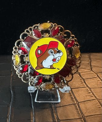 Buc-ee's Bling Pin Brooch