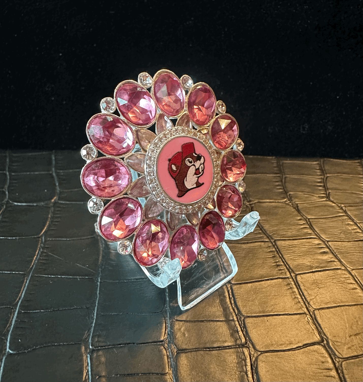 Buc-ee's Bling Pin Brooch