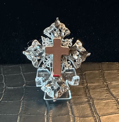 US Army Chaplain Corps Bling Pin Brooch