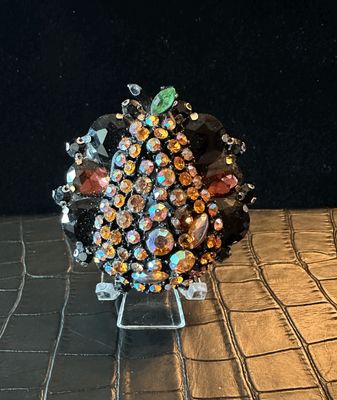 Pear Pearland Bling Pin Brooch