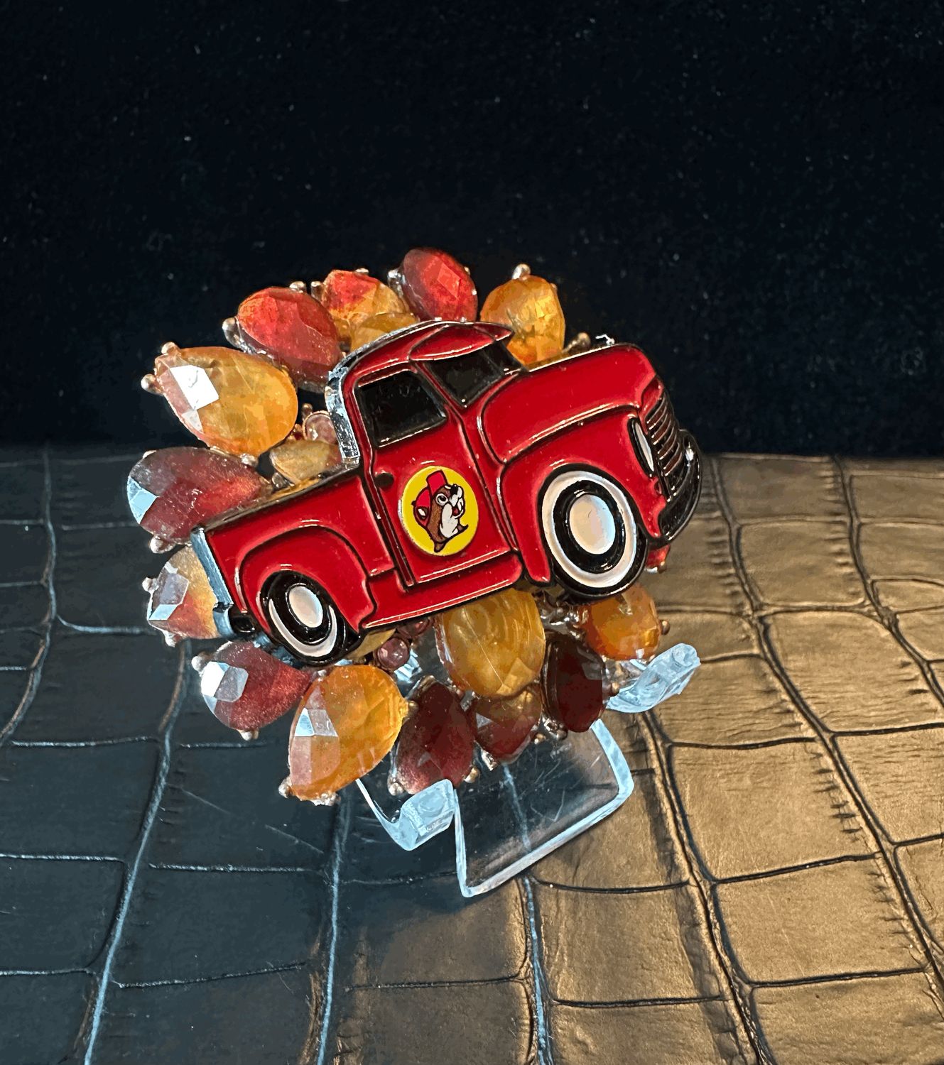 Buc-ee's Bling Pin Brooch