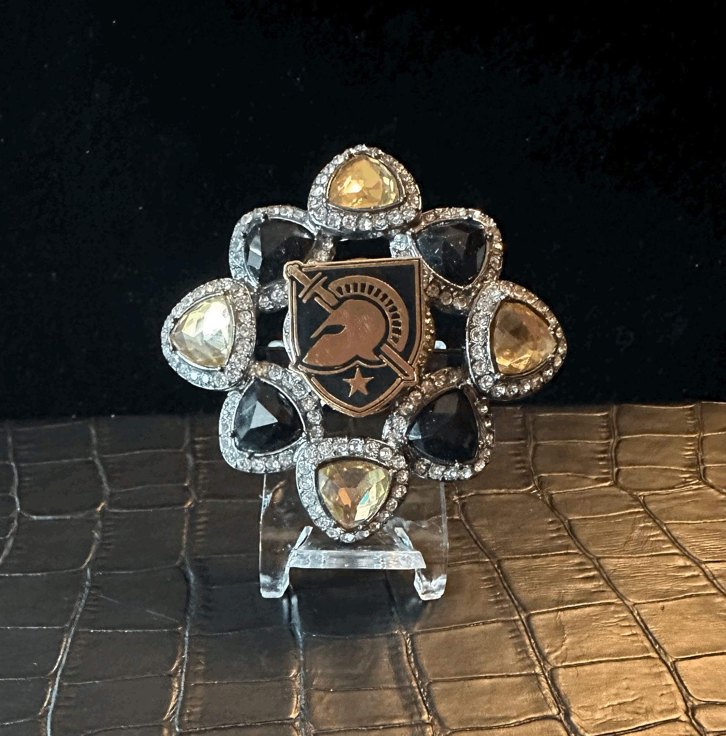 USMA West Point Bling Pin Brooch