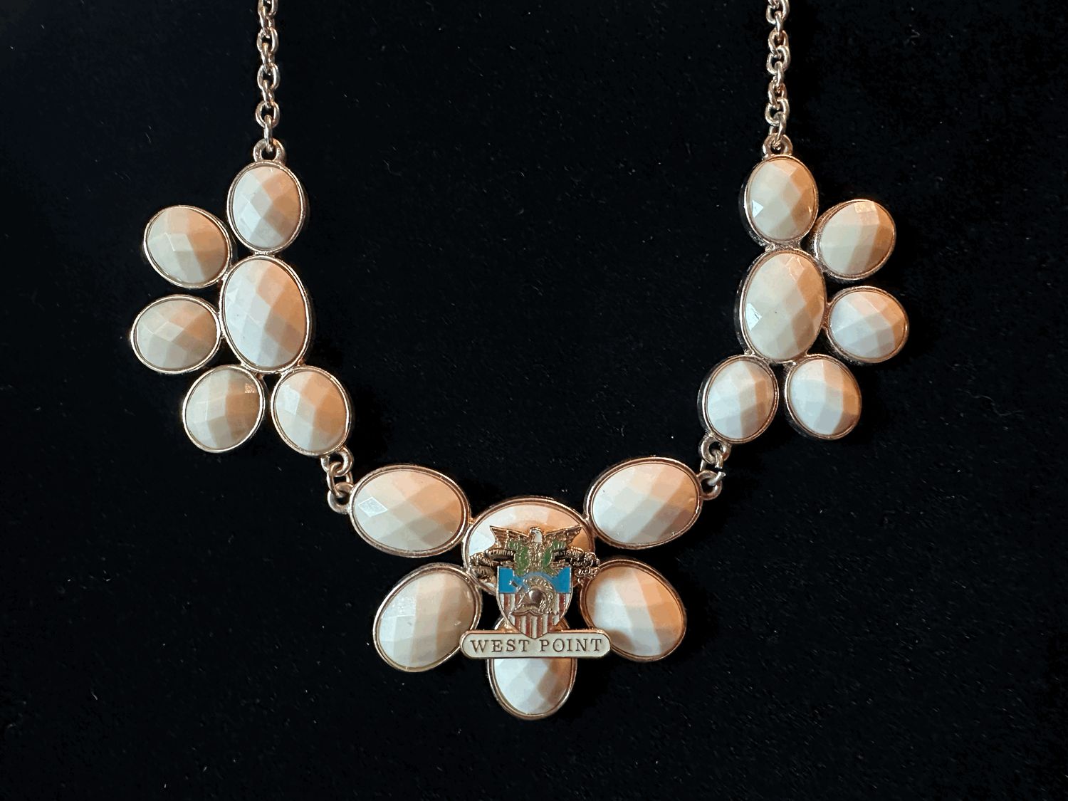USMA West Point Beaded Necklace