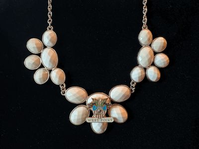 USMA West Point Beaded Necklace