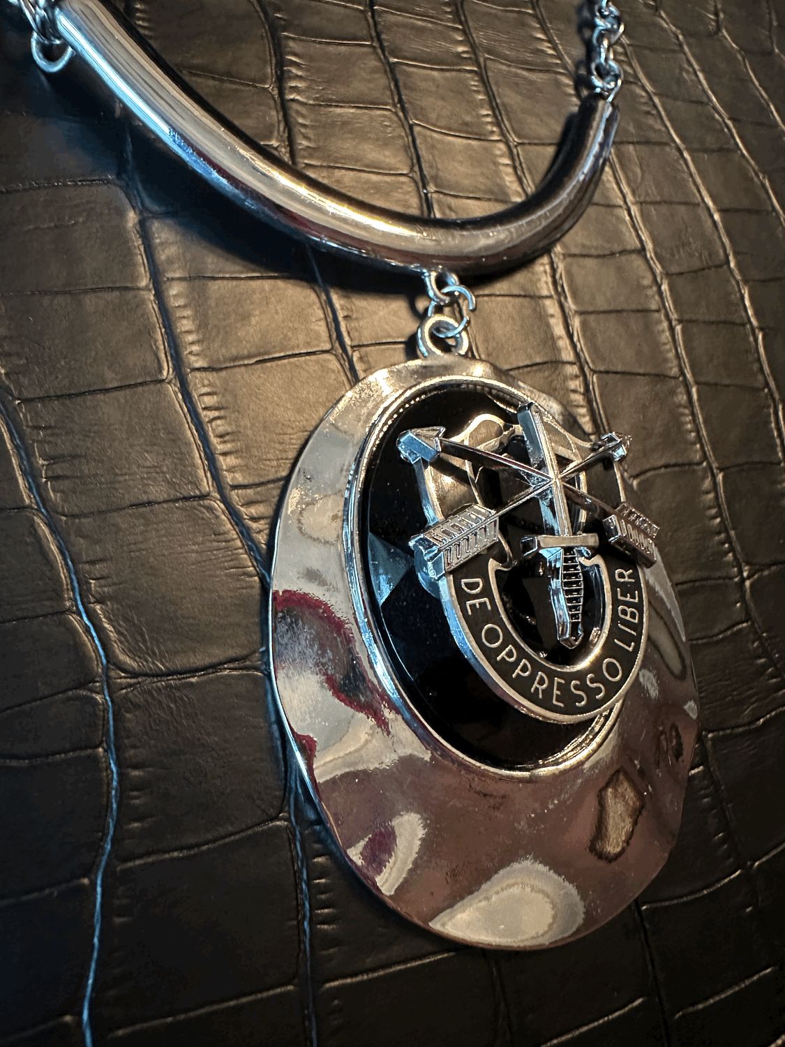 US Army Special Forces Statement Necklace