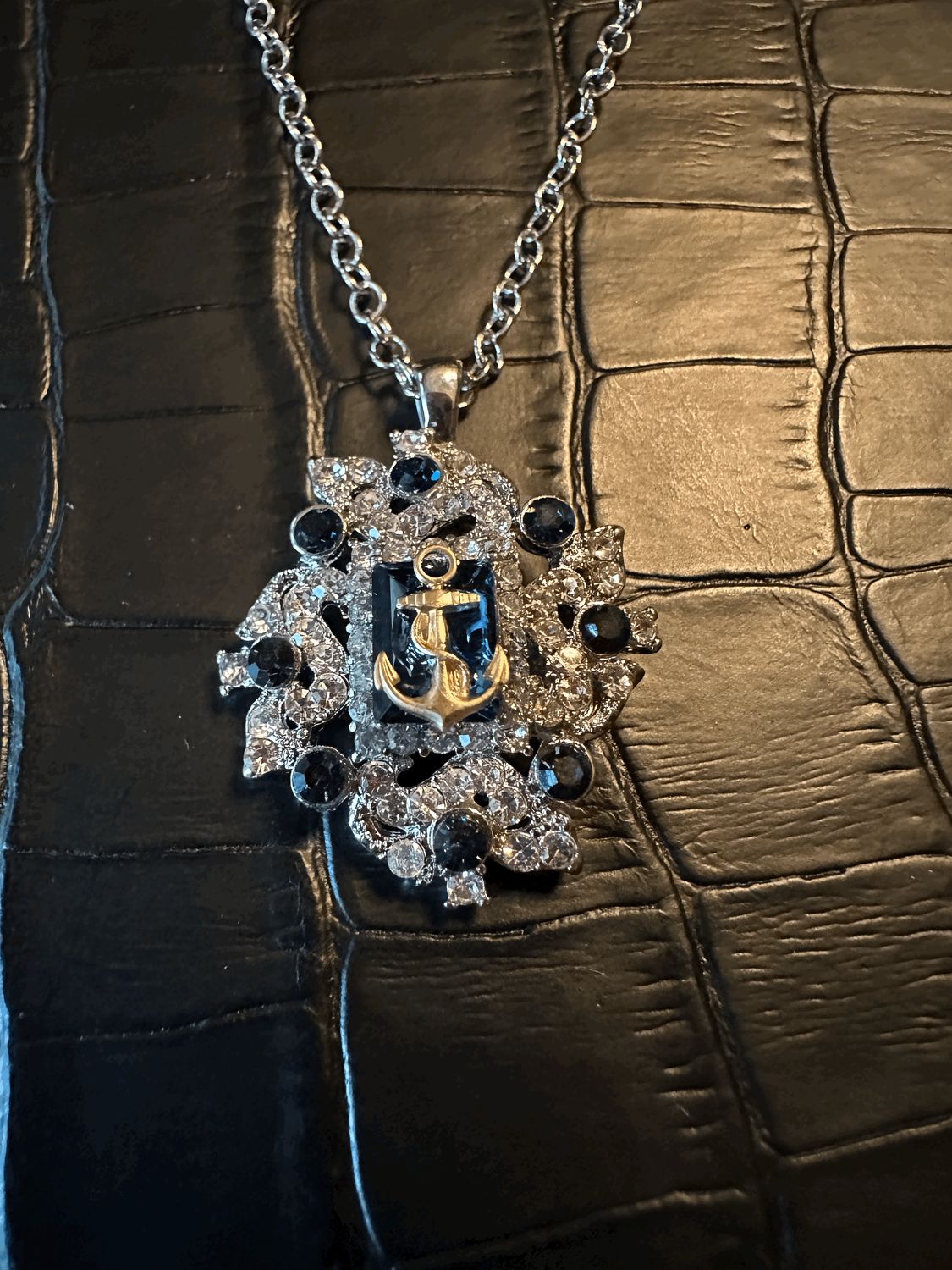 US Navy Anchor Necklace