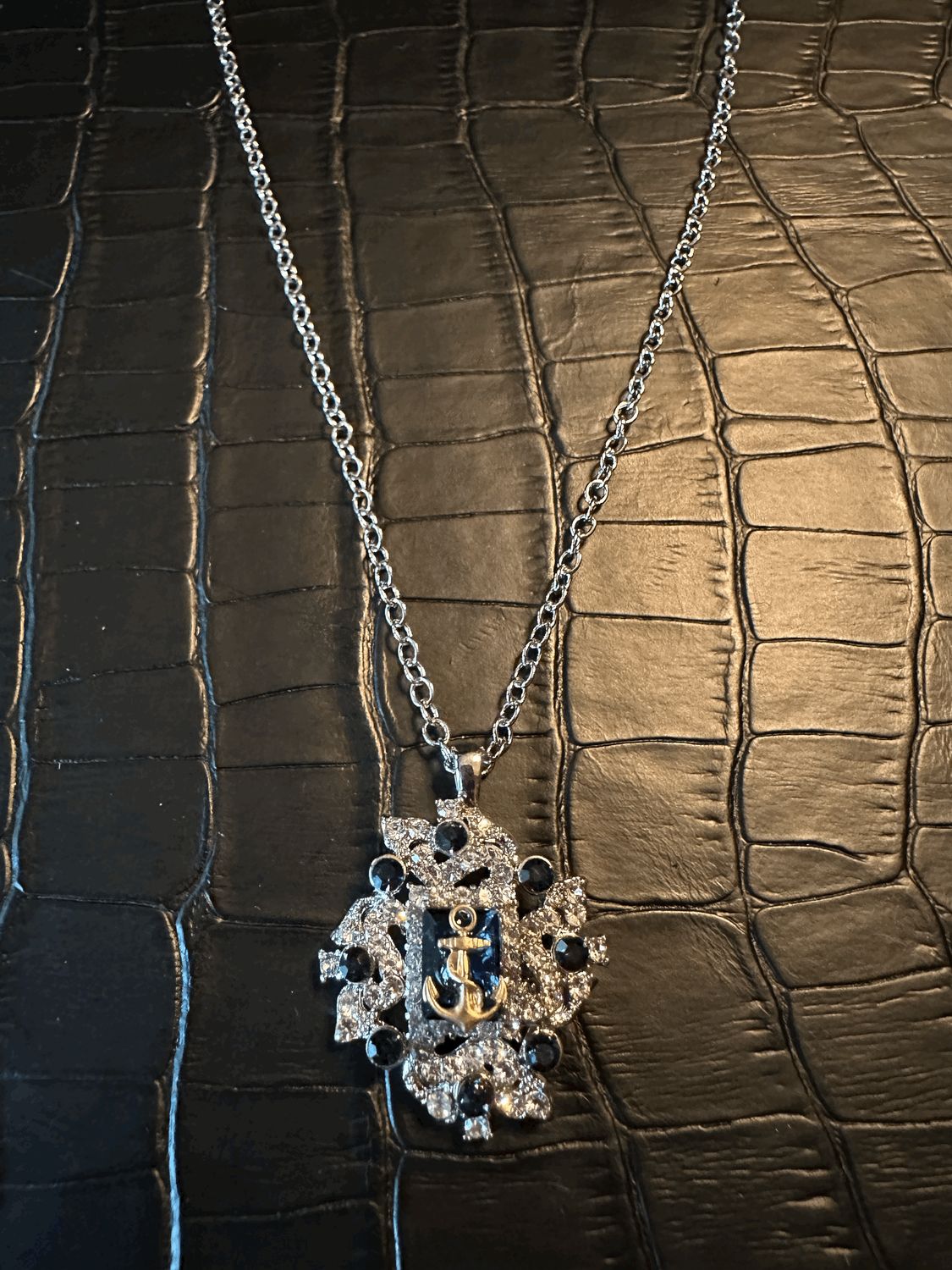 US Navy Anchor Necklace